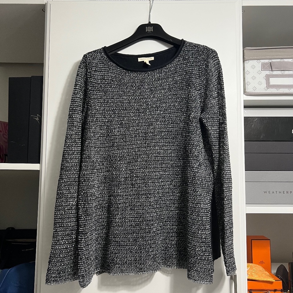 Eileen Fisher, Size S, black and white